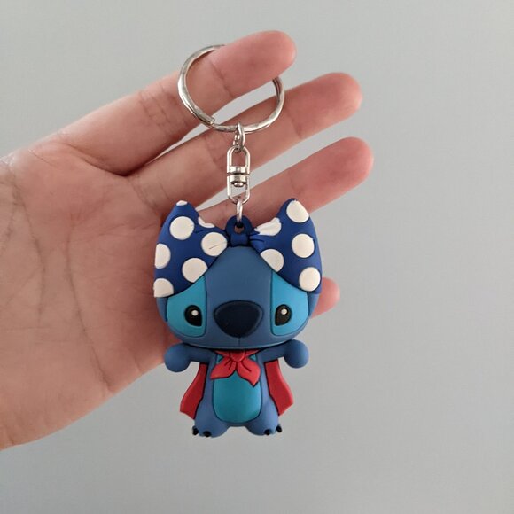 Disney Stitch Blind Bag Figural Keychain Super Stitch - Picture 1 of 2